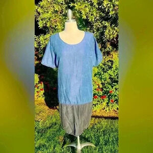 AVA – VIV blue Jean dress